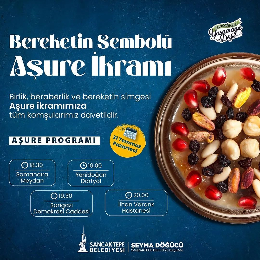 Sancaktepe Belediyesi - Aşure İkramı