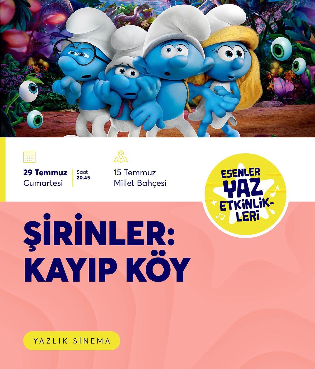 Esenler Belediyesi - Esenler Yaz Etkinlikleri Şirinler Kayıp Köy