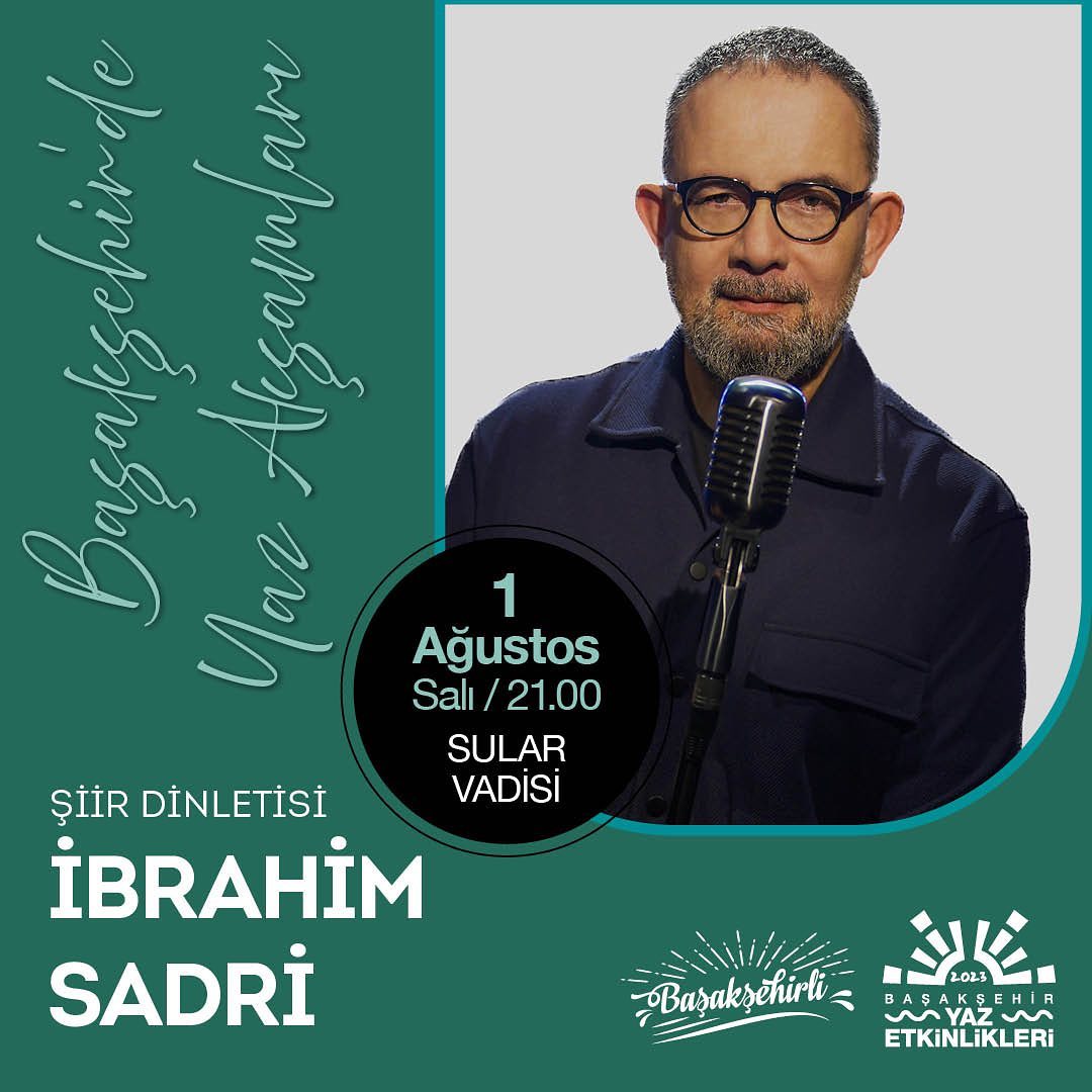 Başakşehir Belediyesi - İbrahim Sadri Şiir Dİnletisi