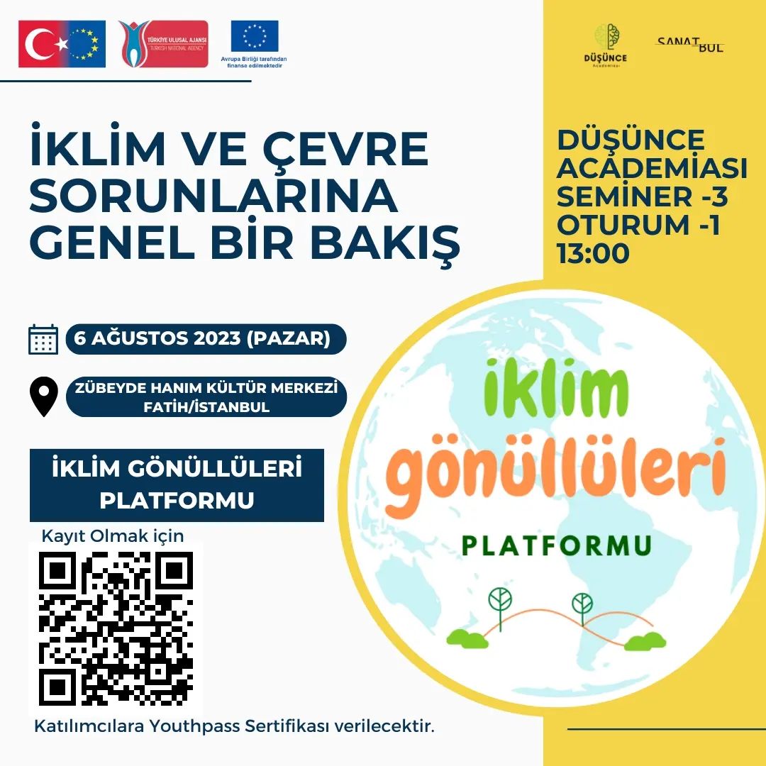 Düşünce Akademisi - İklim ve Çevre Konularına Genel Bakış