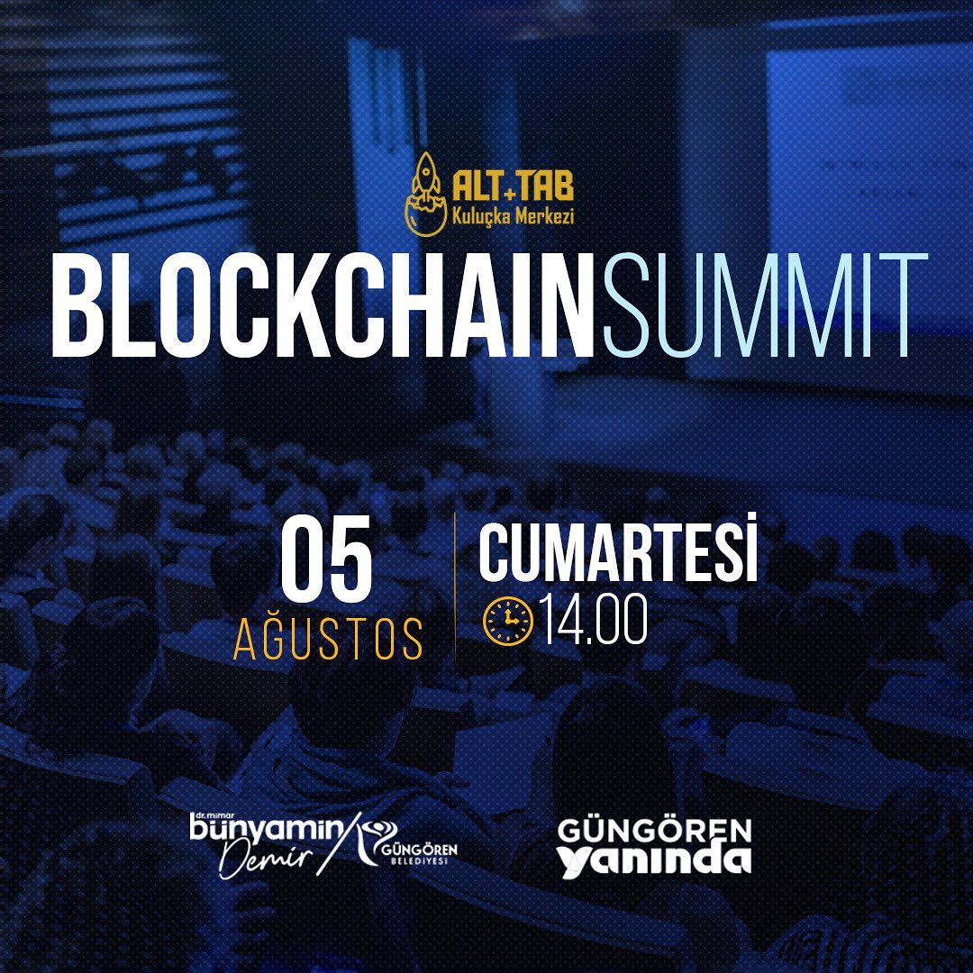 Güngören Belediyesi - ALT+TAB, Blockchain Summit