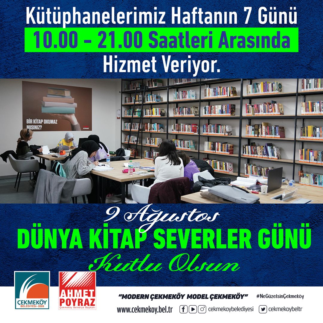 Çekmeköy Belediyesi - Kütüphanelerimiz