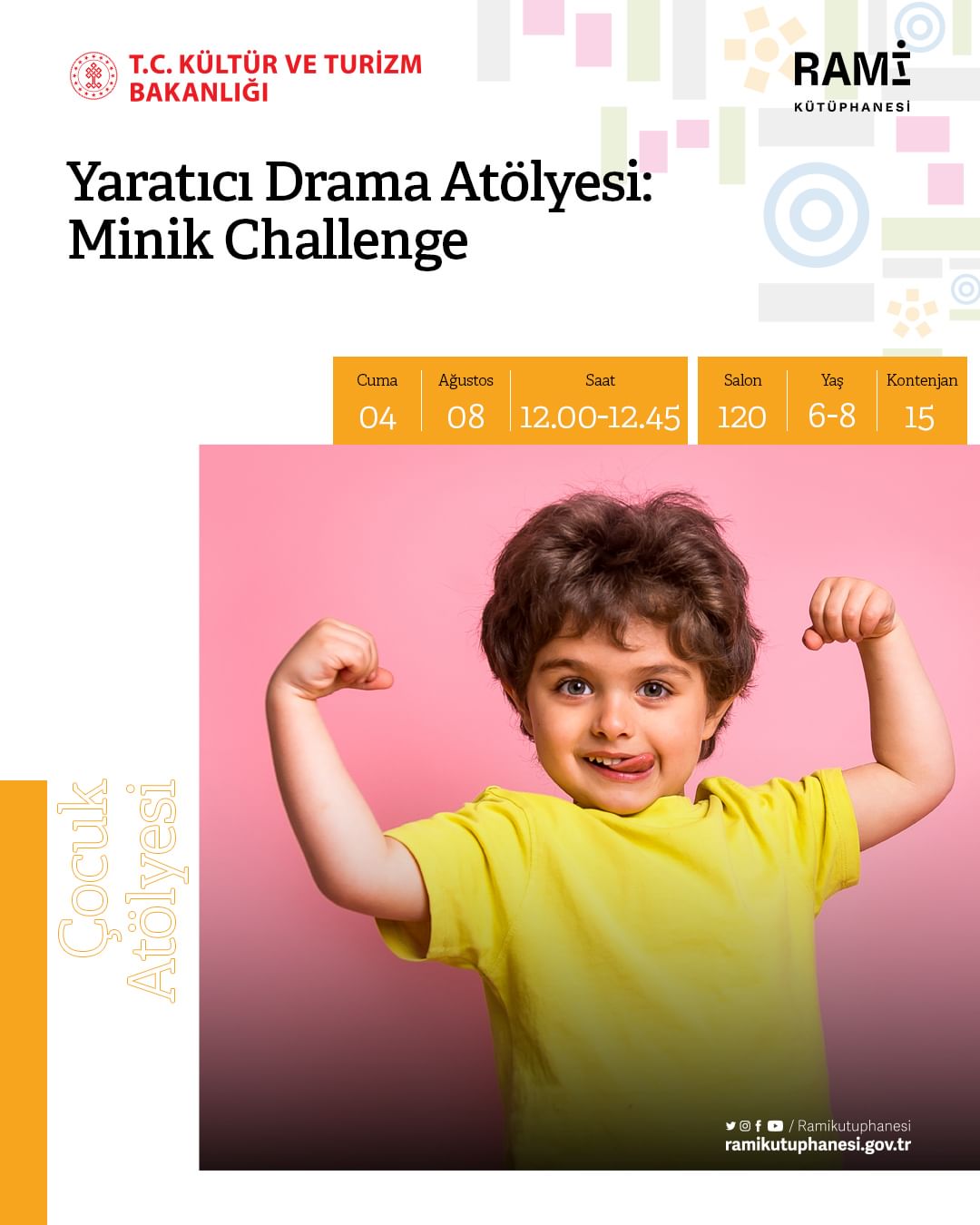 Yaratıcı Drama Atölyesi - Rami Kütüphanesi