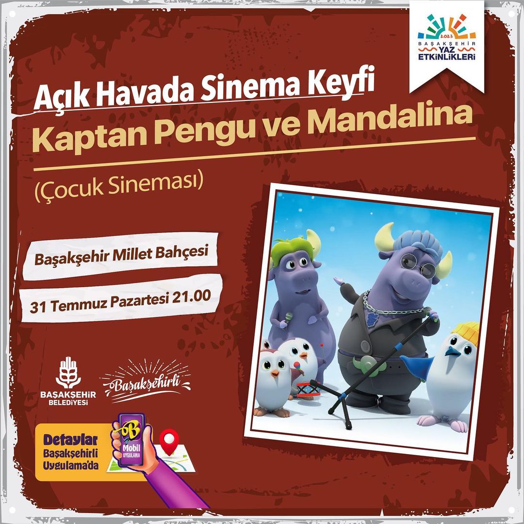 Başakşehir Belediyesi - Kaptan Pengu ve Mandalina