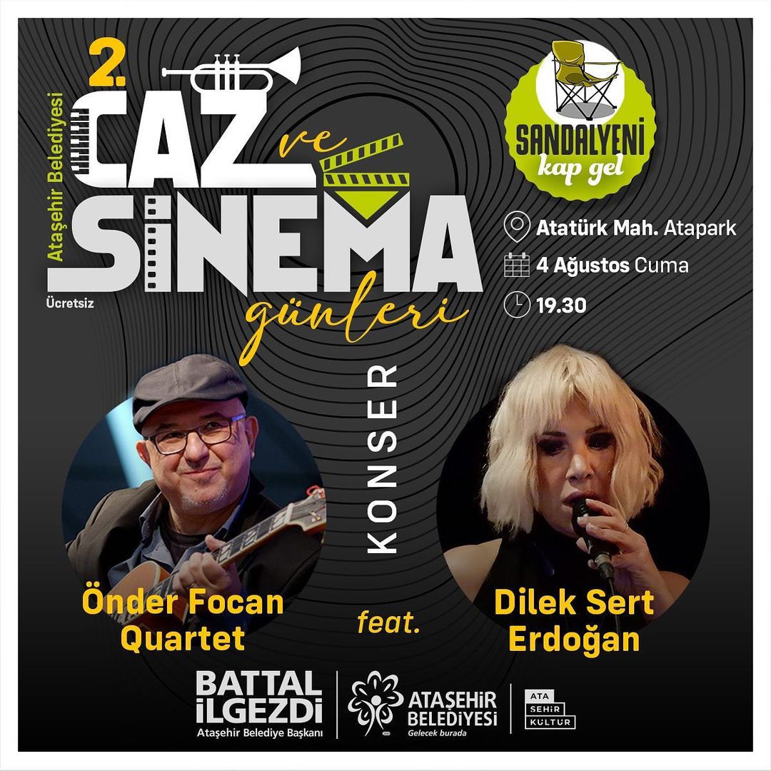 Ataşehir Belediyesi - Önder Focan Quartet & Dilek Sert Erdoğan Konseri
