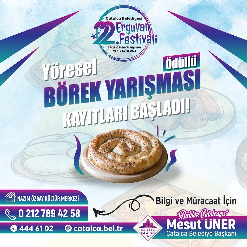 Çatalca Belediyesi - Börek Yapma Yarışması