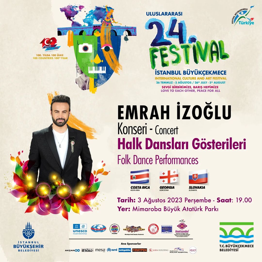Büyükçekmece Belediyesi - Emrah İzoğlu Konseri ve Halk Dansları Gösterileri