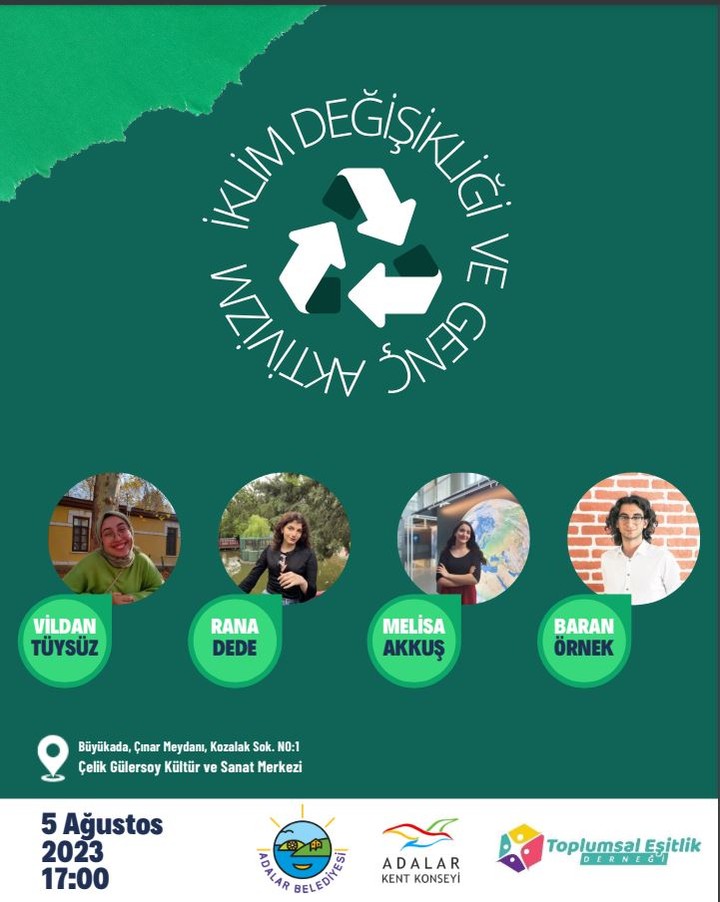 Adalar Belediyesi - İklim Değişikliği ve Genç Aktivizm