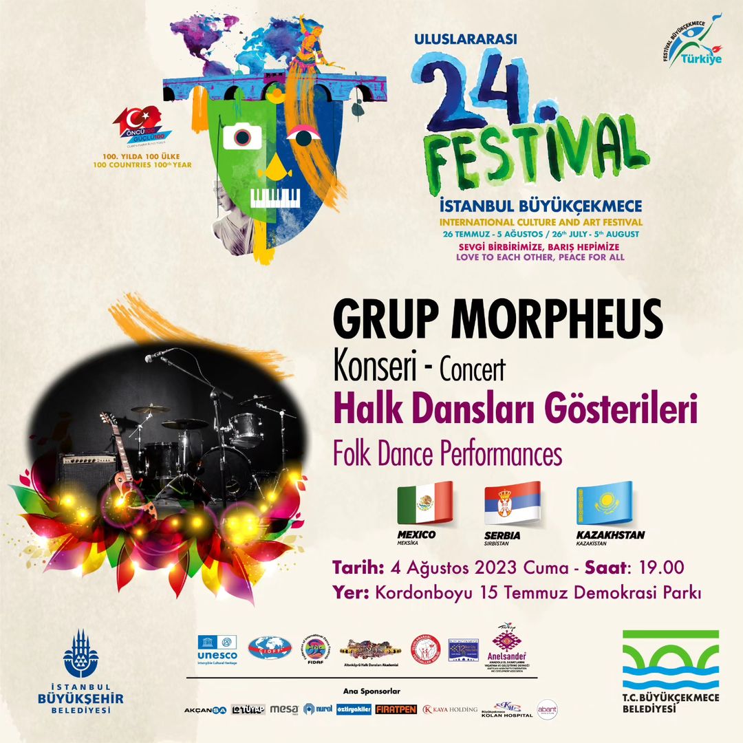 Büyükçekmece Kültür Sanat - Uluslararası 24 Festival Grup Morpheus