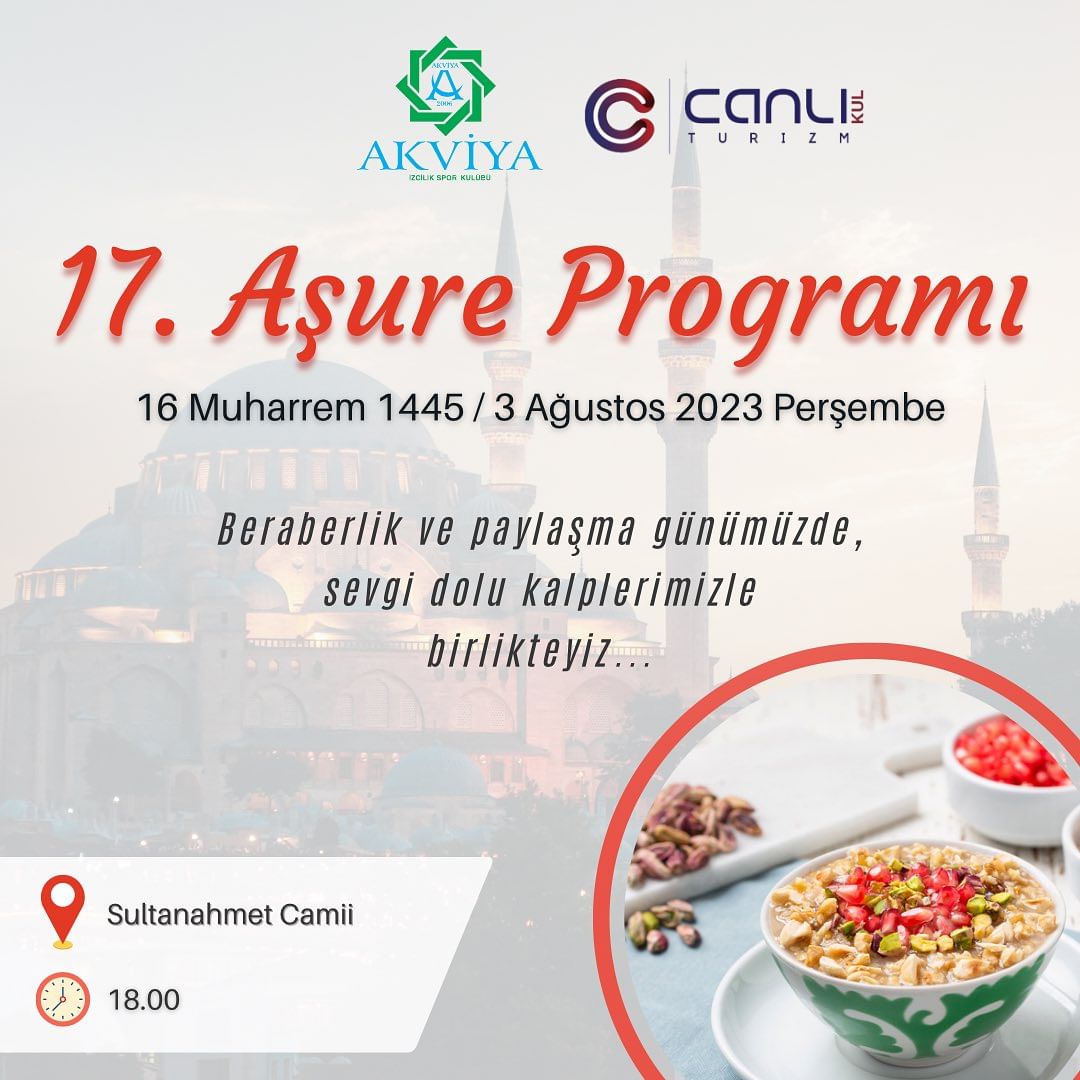 Akviya Gençlik, Spor ve İzcilik Kulübü - Aşure İkramı