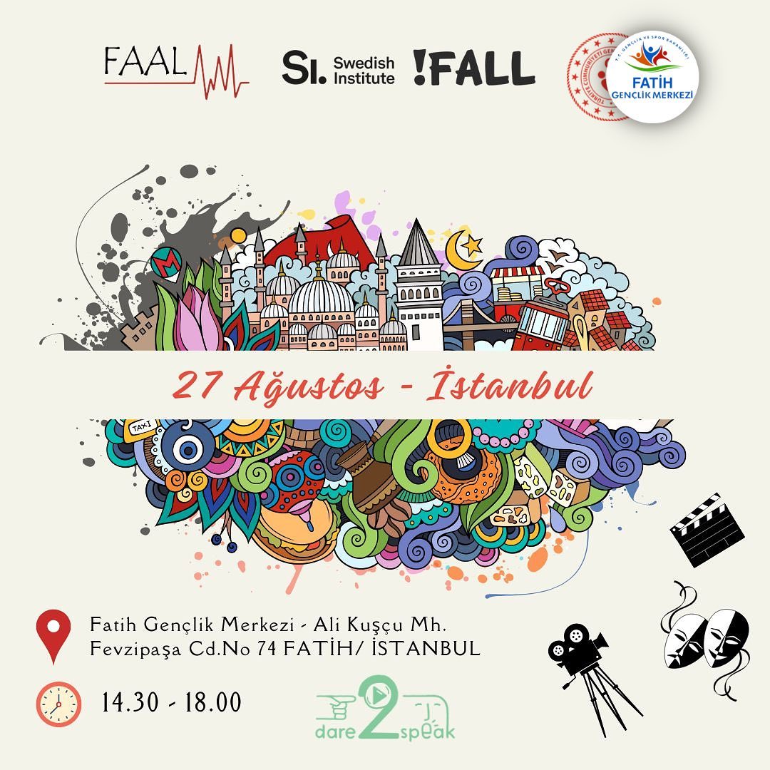 Fatih Gençlik Merkezi - Faal Derneği,  İsveç Enstitüsü Kısa Film Atölyesi