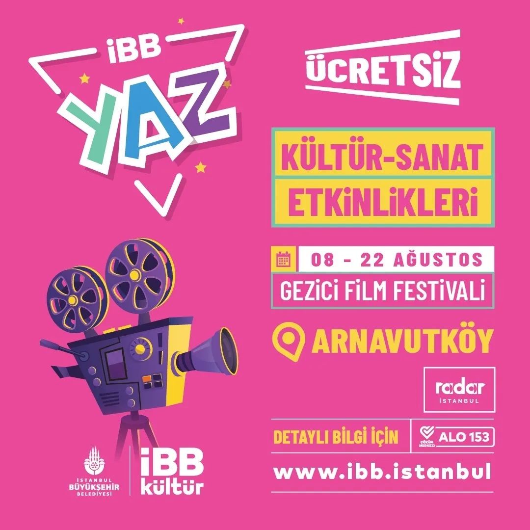İBB Kültür - Gezici Film Festivali Arnavutköy 
