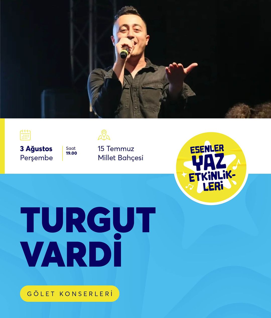 Esenler Belediyesi - Turgut Vardi Konseri