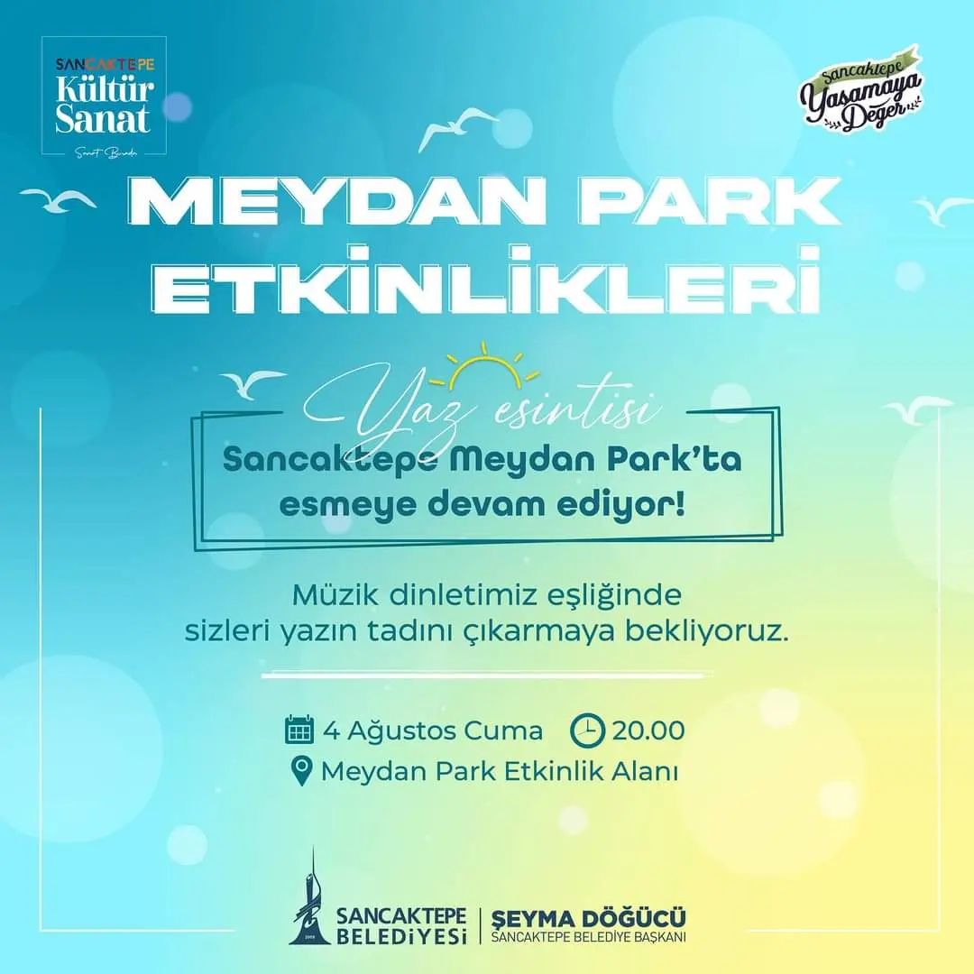 Sancaktepe Belediyesi - Meydan Park Etkinlikleri
