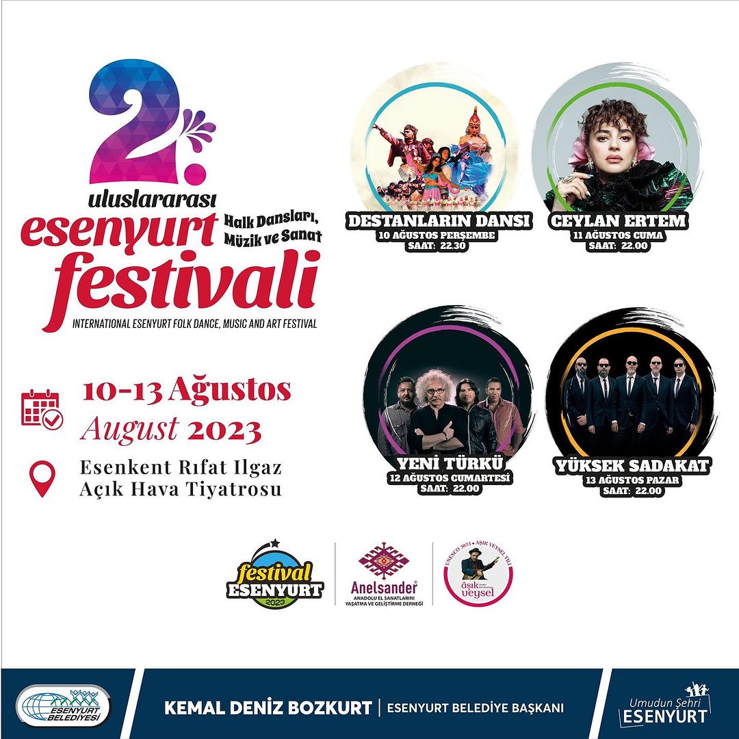 Esenkent Rıfat Ilgaz Açık Hava Tiyatrosu - Uluslararası Esenyurt Halk Dansları Festivali