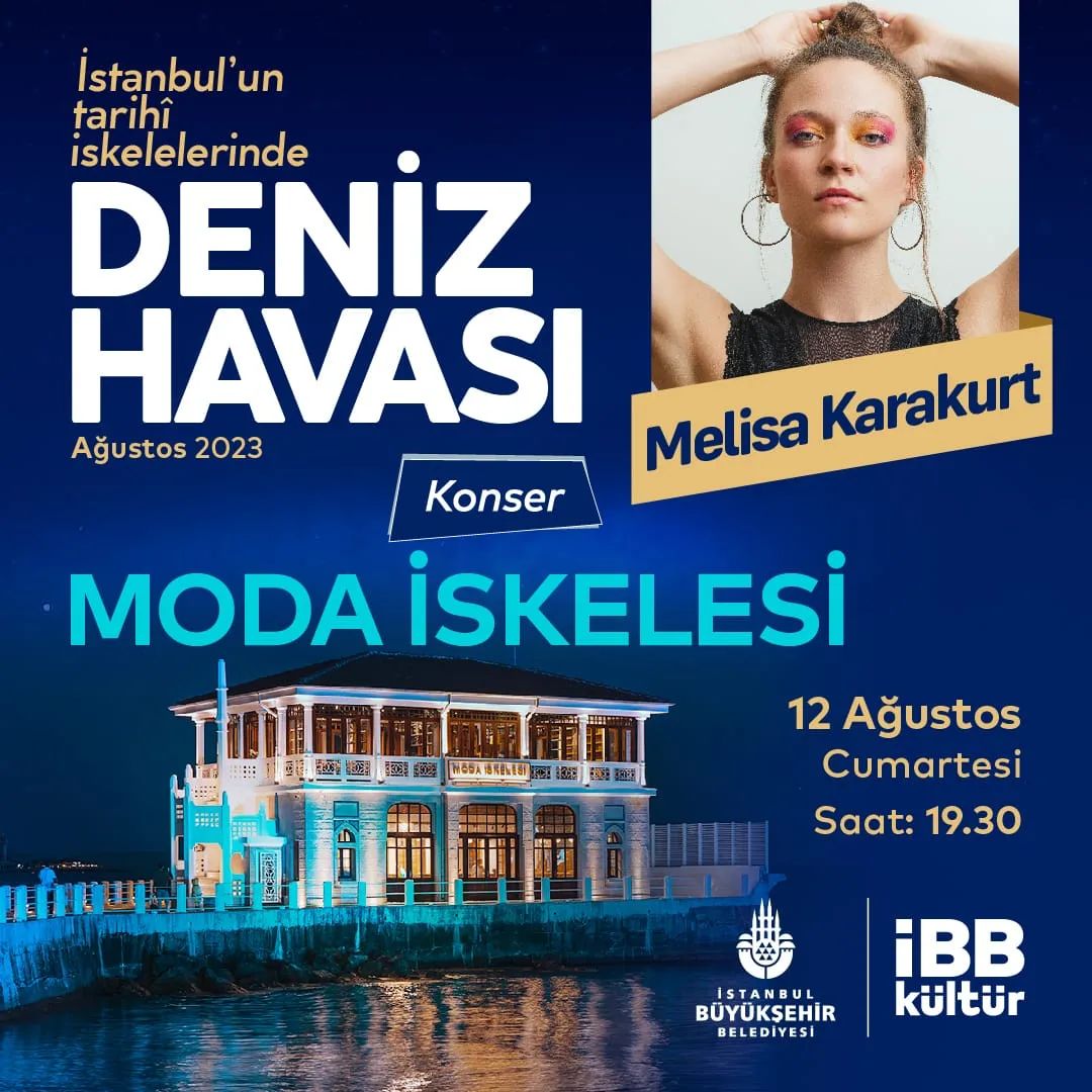 İBB Kültür Moda İskelesi - Melisa Karakurt Konseri
