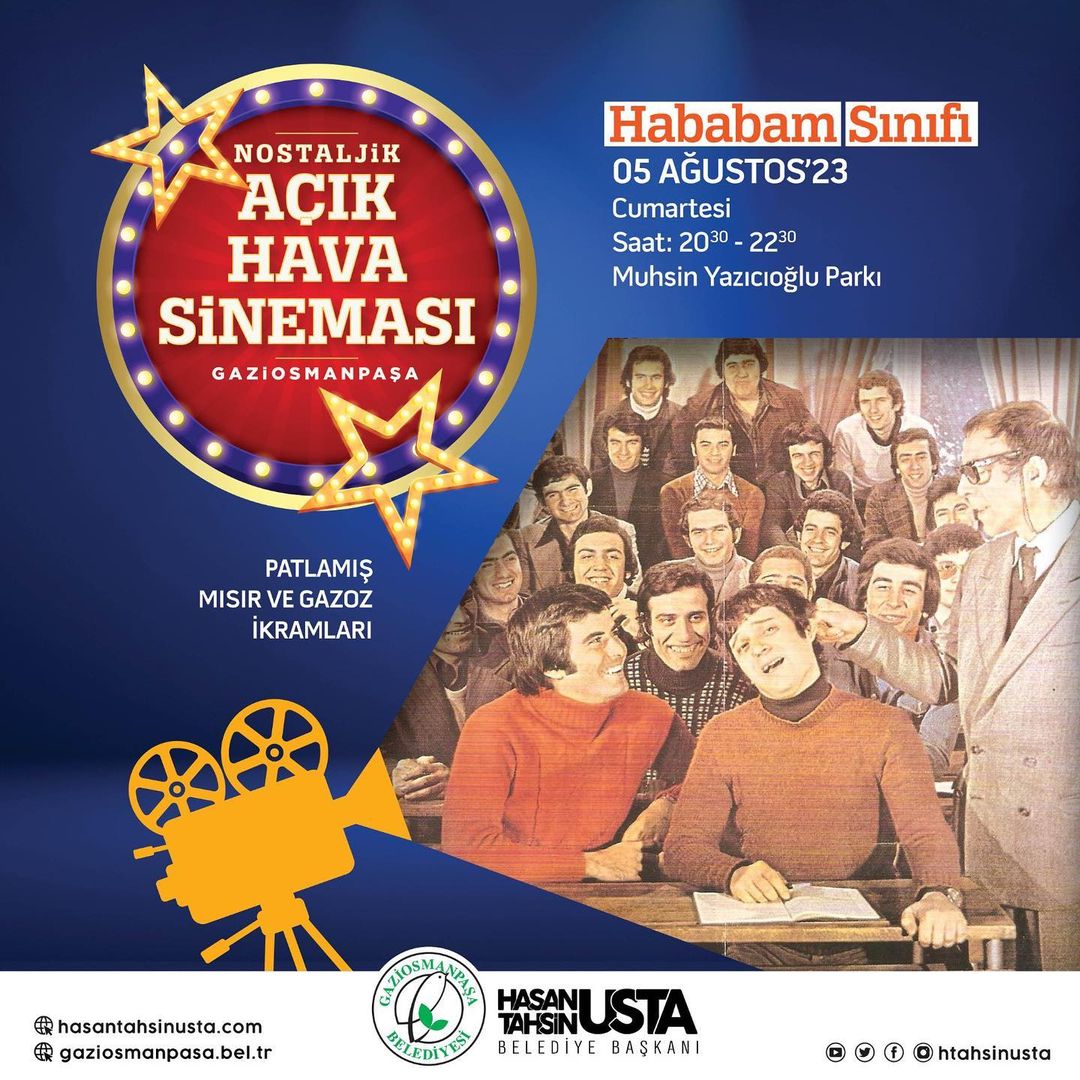 Gaziosmanpaşa Belediyesi  - Açık Hava Sineması Hababam Sınıfı