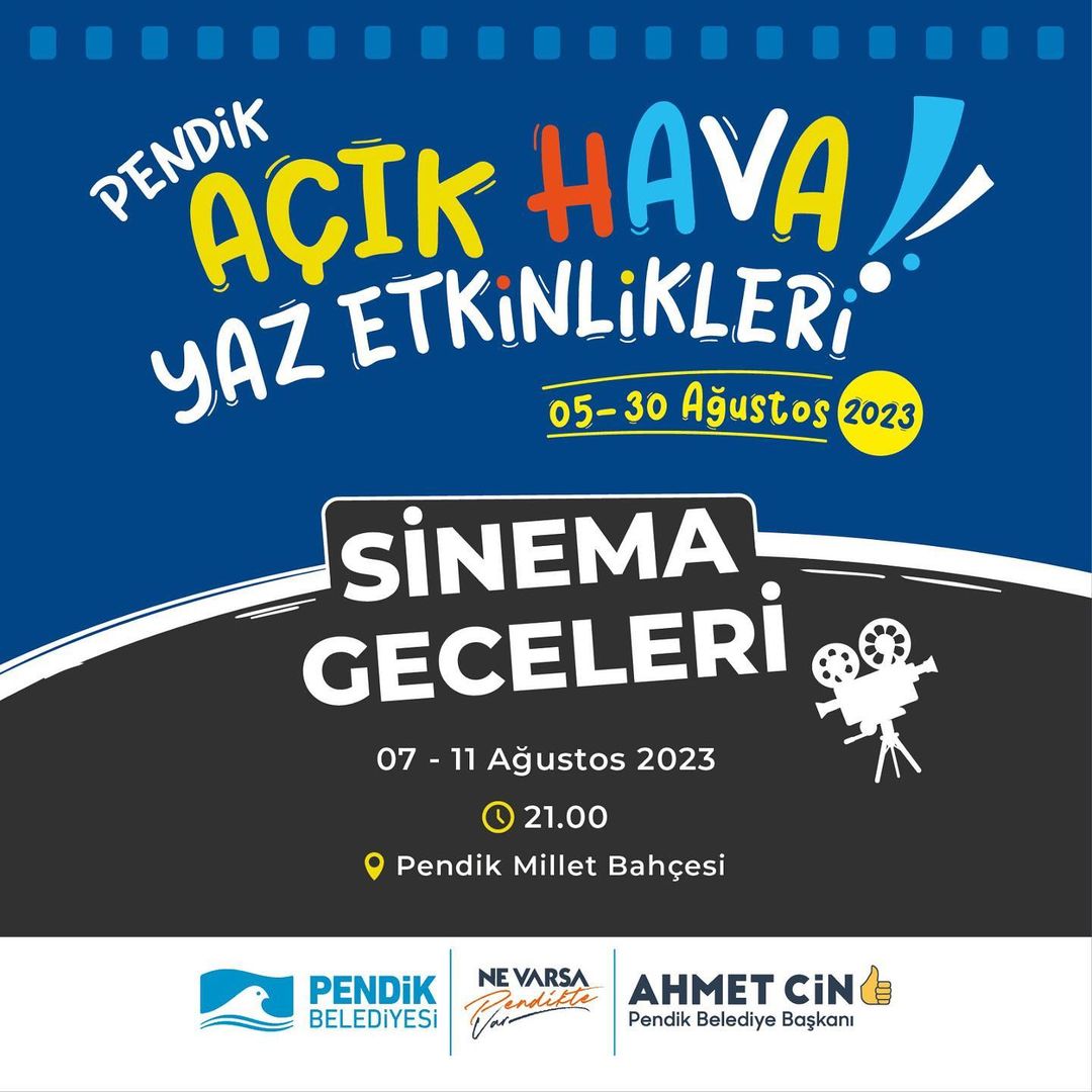 Pendik Millet Bahçesi - Açık Hava Sinema Geceleri