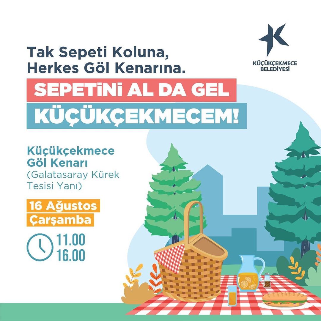 Küçükçekmece Belediyesi - Sepetini Alda Gel, Piknik