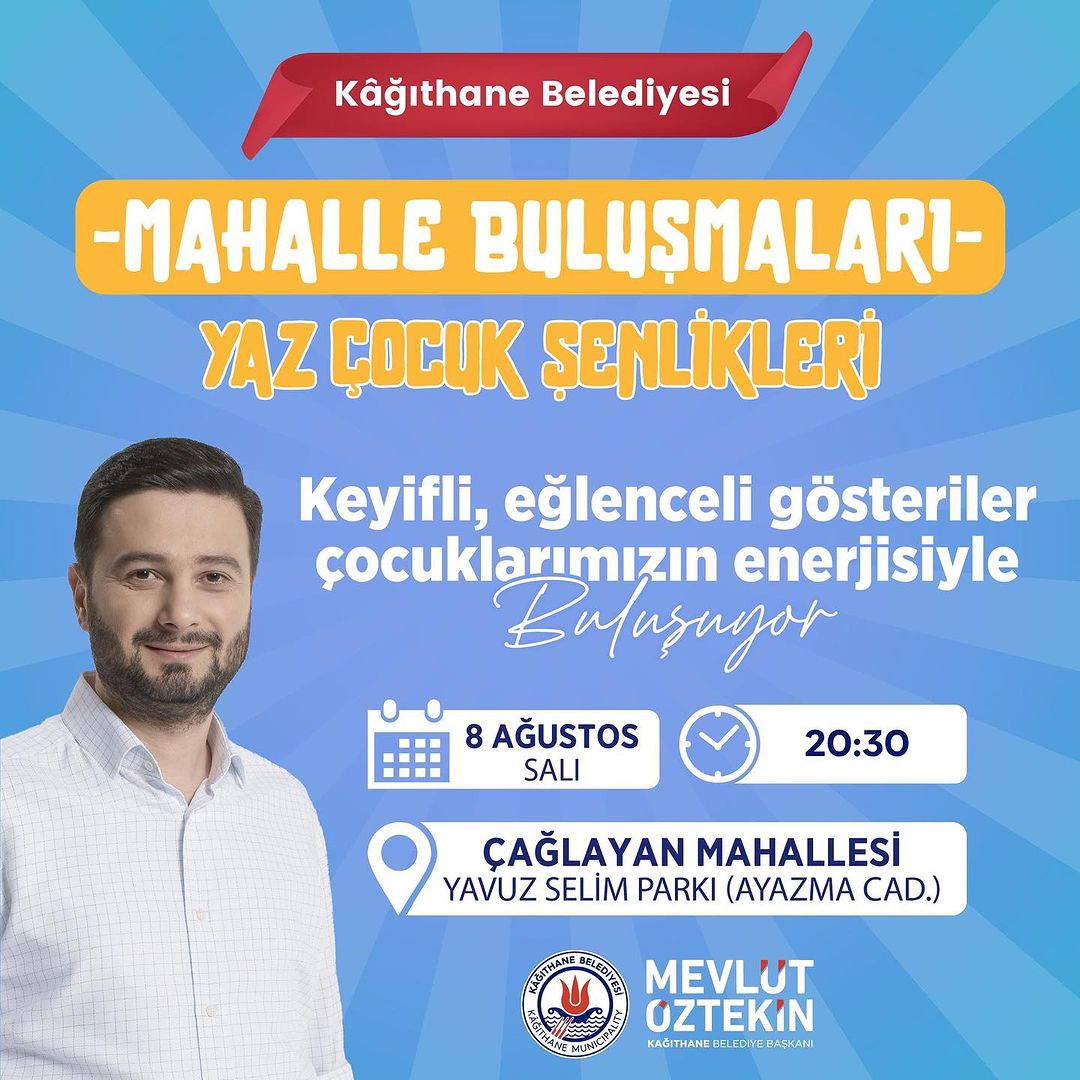 Kağıthane Belediyesi - Mahalle Buluşmaları