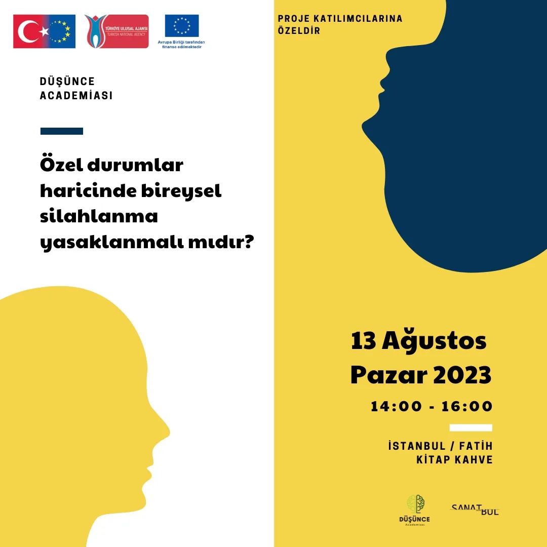 Sanatbul - Düşünce Academiası, Münazara 3