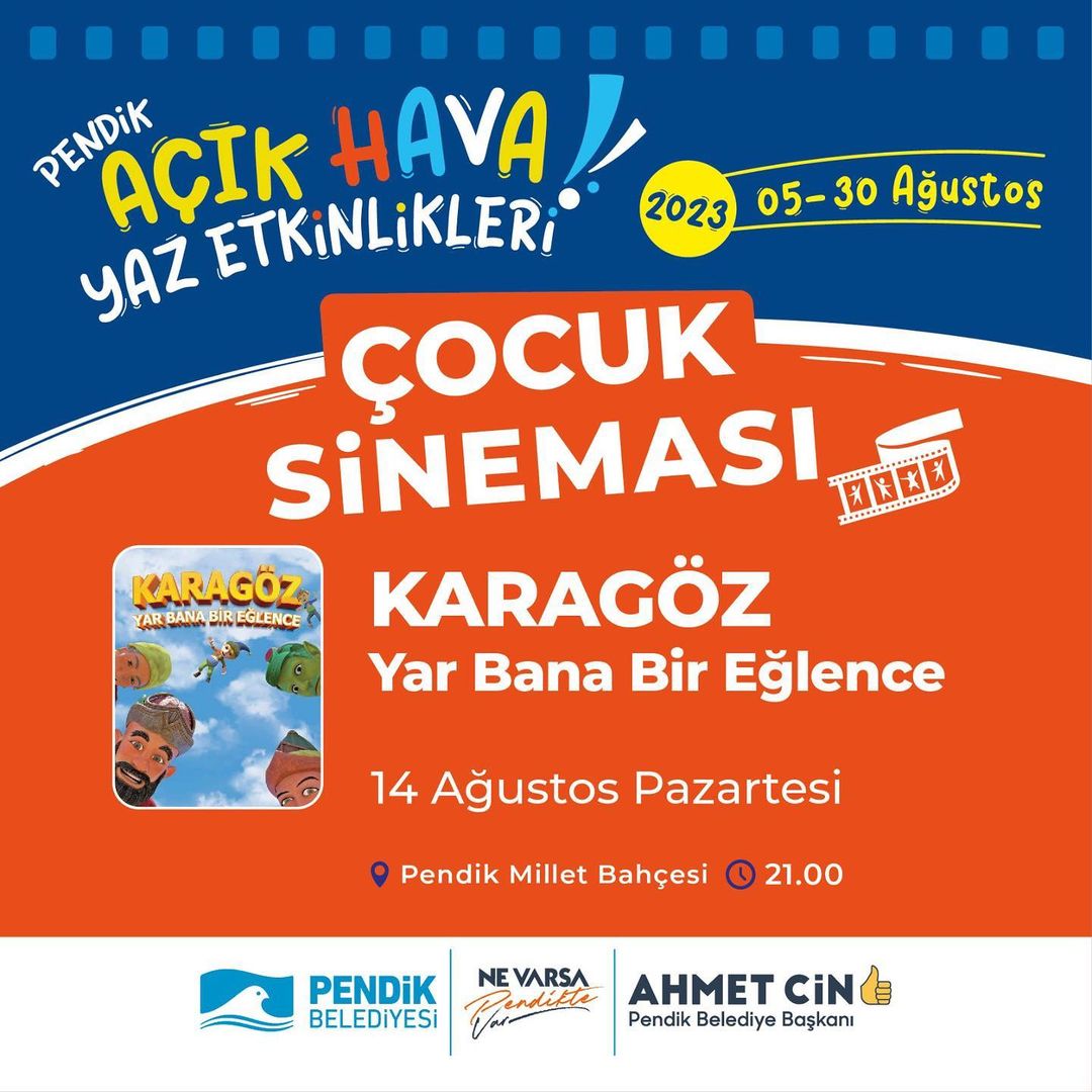 Pendik - Açık Hava Yaz Etkinlikleri / Karagöz Yar bana Bir Eğlence