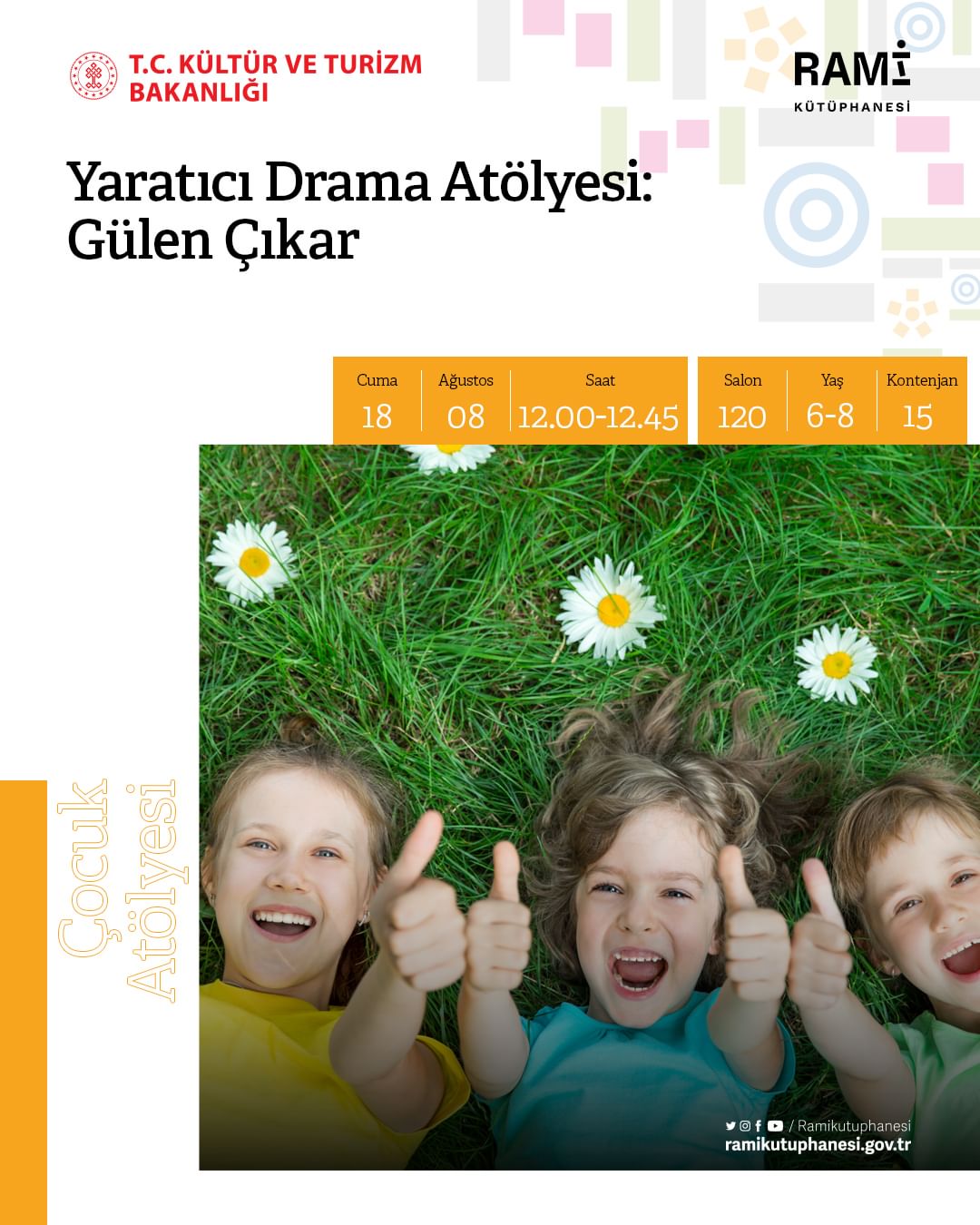 Yaratıcı Drama Atölyesi: Gülen Çıkar
