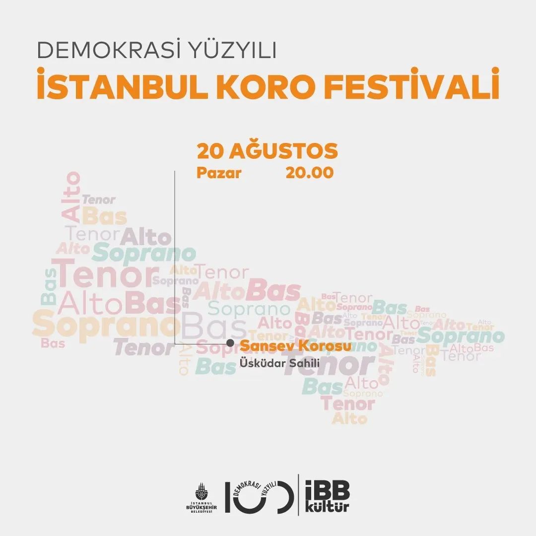 İBB Kültür - Üsküdar Sahili - Sansev Korosu