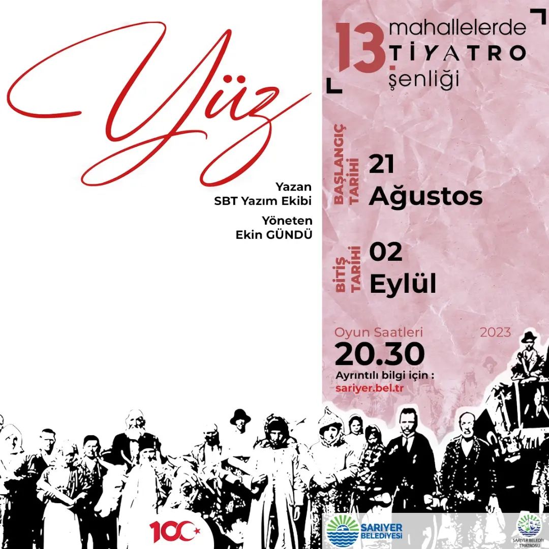 Sarıyer Belediyesi - 13. Mahallelerde Tiyatro Şenliği