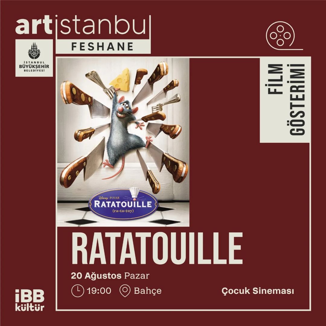 Art İstanbul Feshane - Ratatouille Film Gösterimi