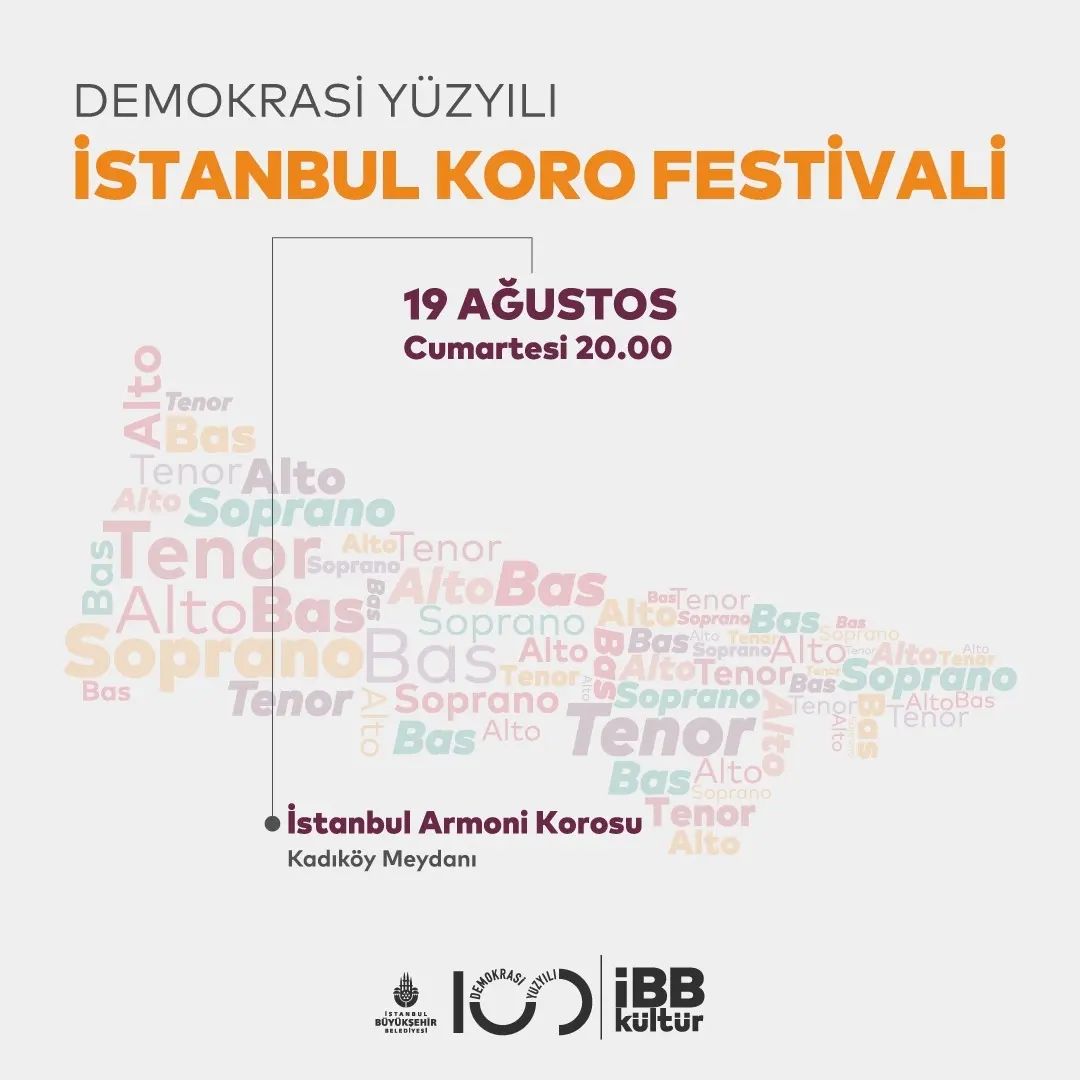 İBB Kültür - Kadıköy Meydanı - İstanbul Armoni Korosu