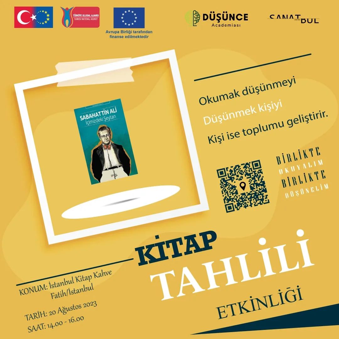 Düşünce Academiası - Kitap Tahlili Etkinliği