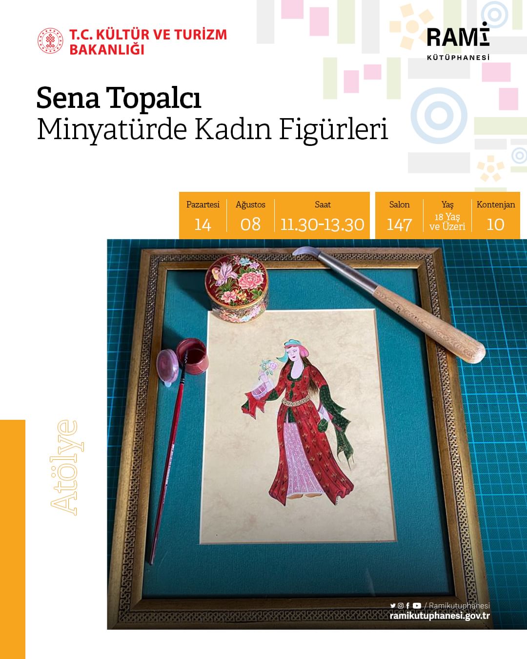Sena Topalcı / Minyatürde Kadın Figürleri
