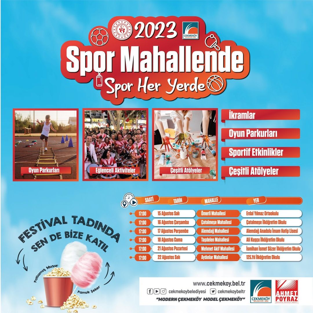 Çekmeköy Belediyesi - Çocuk Spor Etkinlikleri