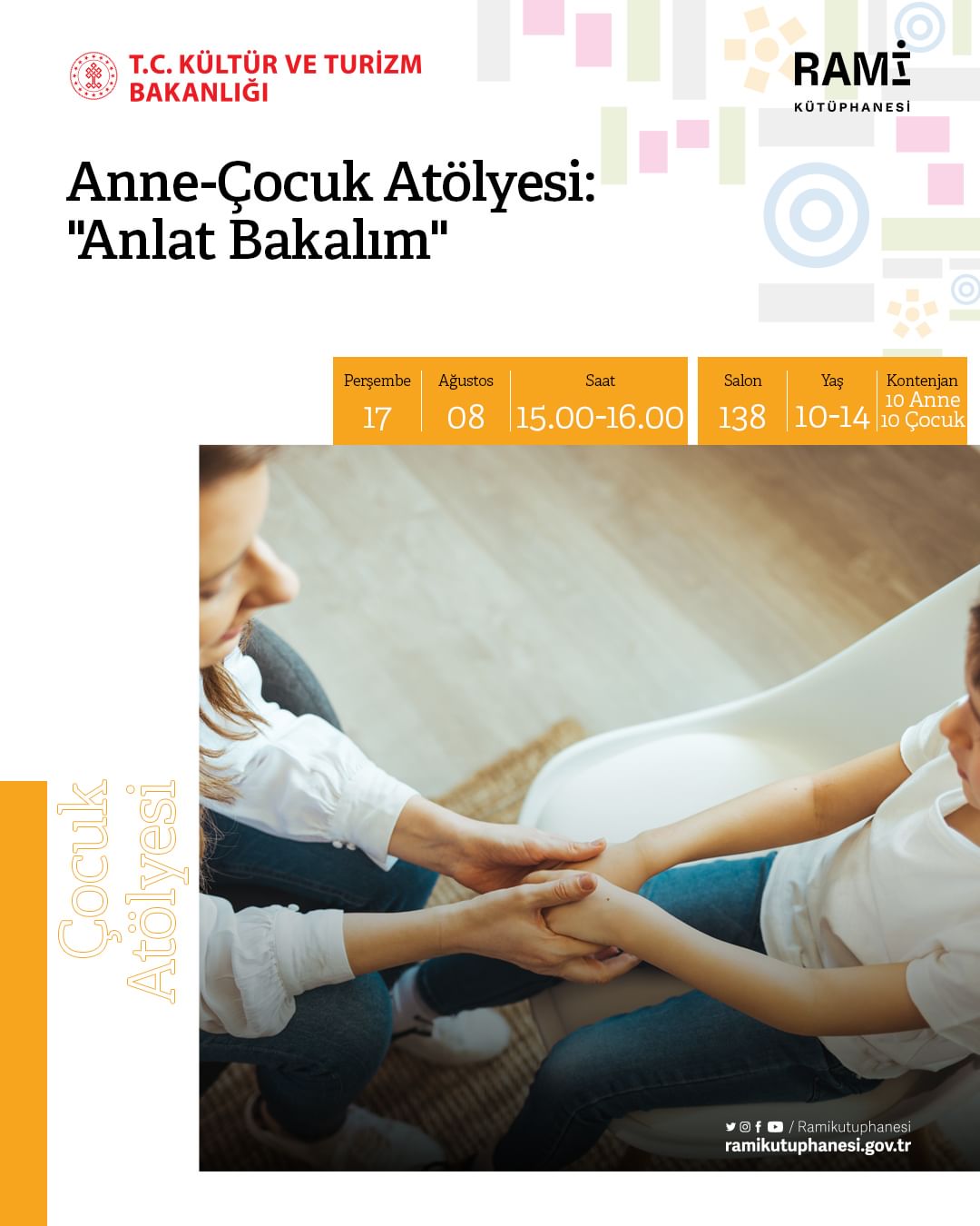 Anne-Çocuk Atölyesi: "Anlat Bakalım"