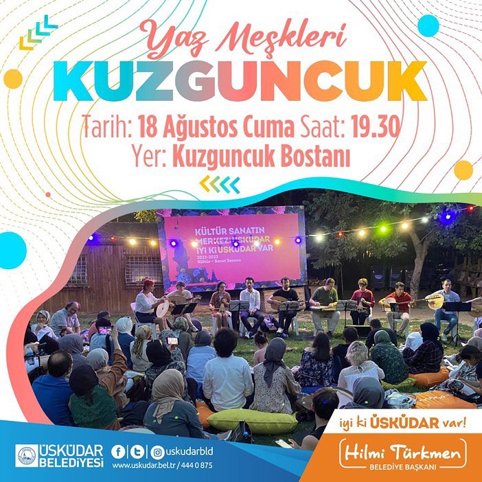 Üsküdar Belediyesi - Yaz meşkleri KUZGUNCUK