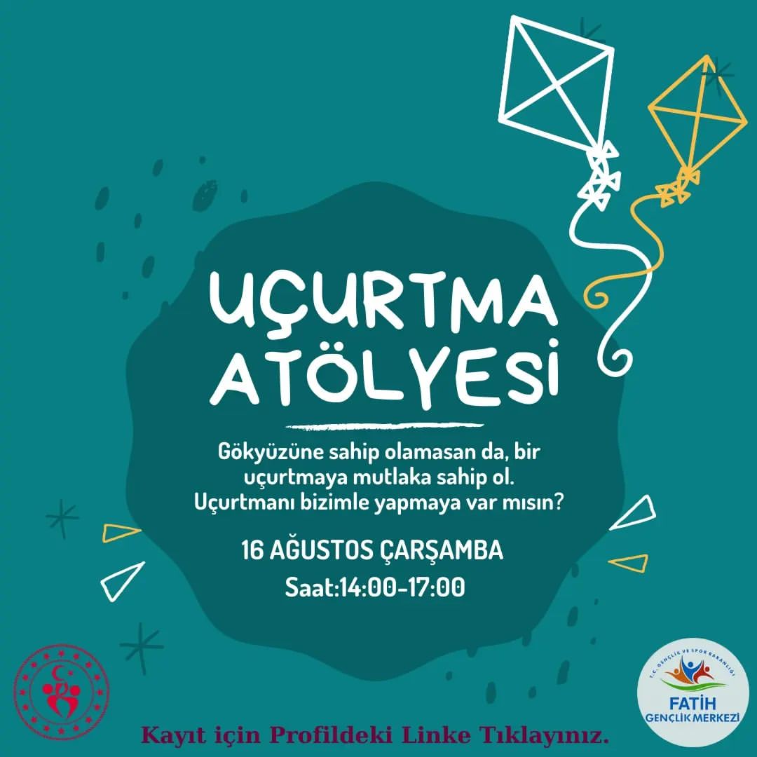 Fatih Belediyesi - Fatih Gençlik Merkezi - Uçurtma Atölyesi