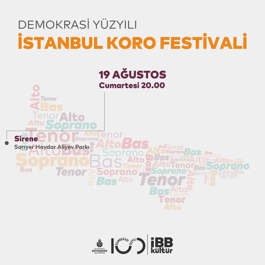 İBB Kültür - Sarıyer Haydar Aliyev Parkı - Sirene Konseri