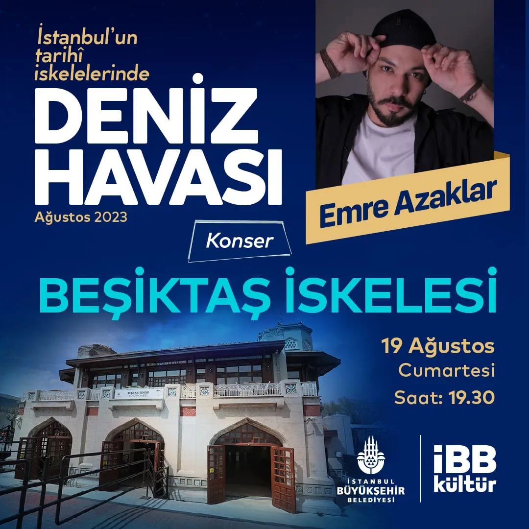 İBB Kültür - Deniz Havası - Emre Azaklar Konseri