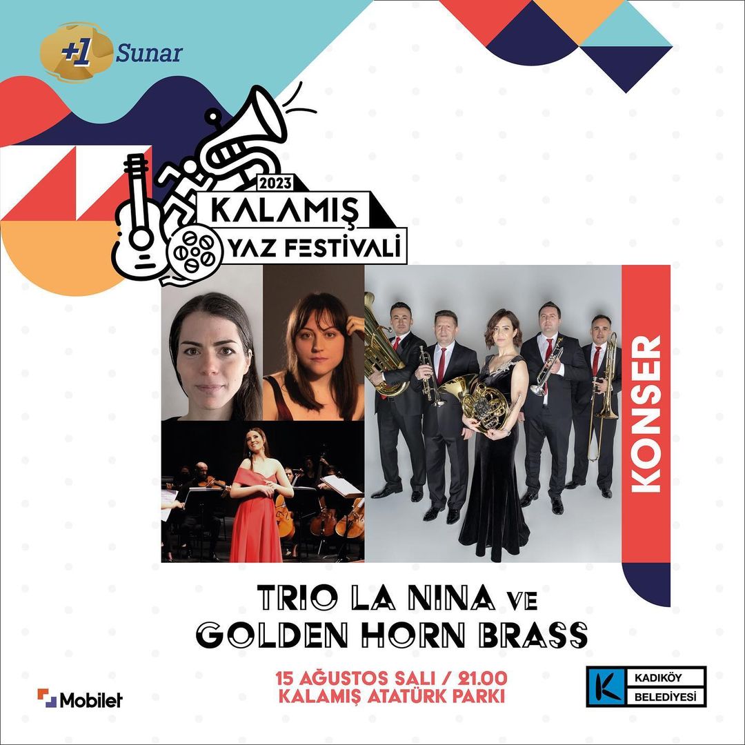 Kadıköy Belediyesi - Kalamış Yaz Festivali - Trio La Nina / Golden Horn Brass Konseri