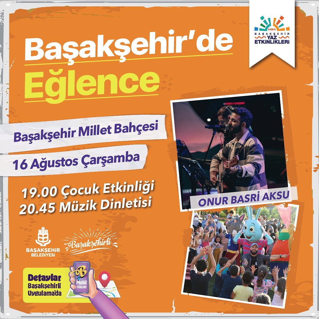 Başakşehir Belediyesi - Açık Hava Yaz Etkinlikleri Çocuk