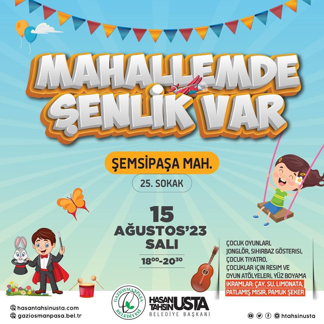 Gaziosmanpaşa Belediyesi - Gaziosmanpaşa Kültür Sanat - Çocuk Etkinlikleri