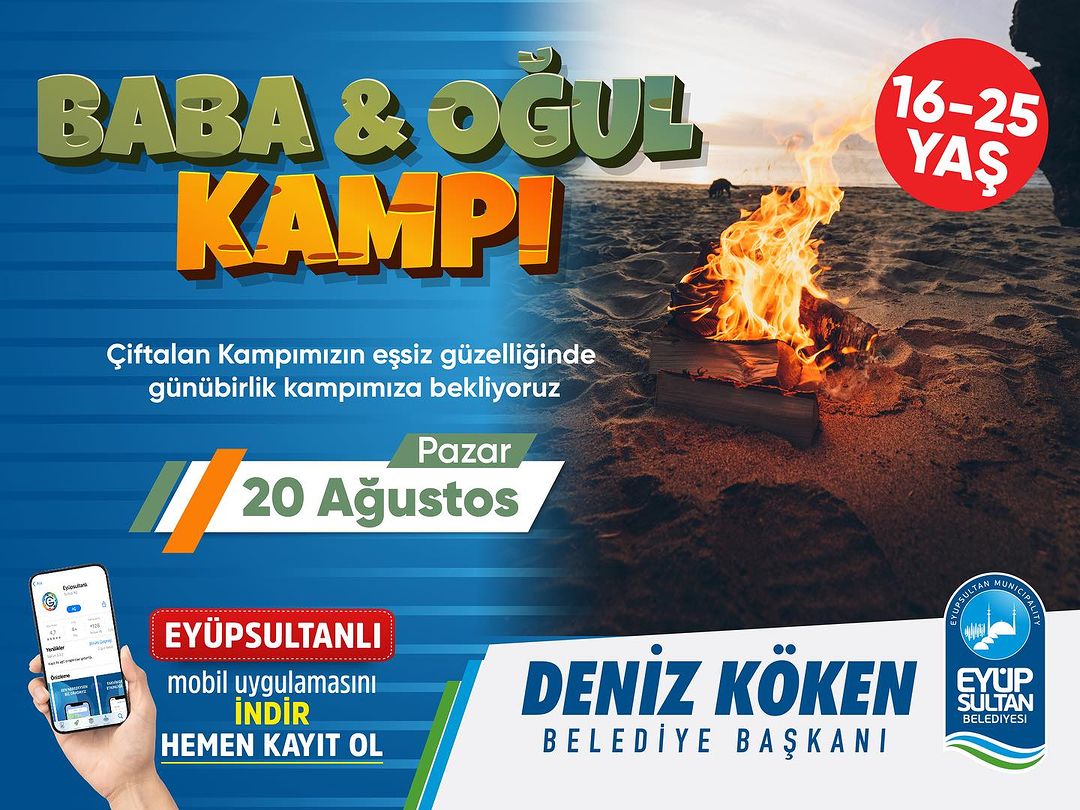 Eyüp Belediyesi - Baba Oğul Kampı