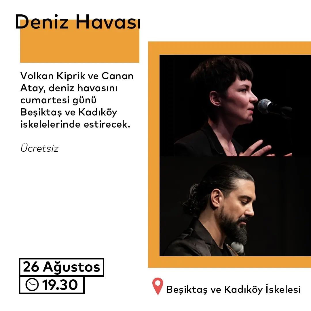 İBB Kültür - Deniz Havası - Volkan Kirpik ve Canan Atay