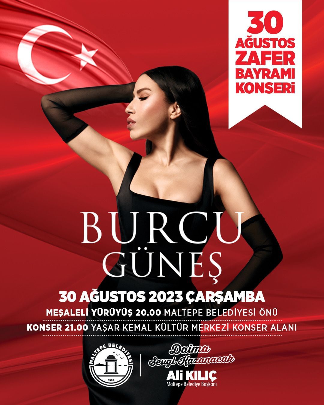 Maltepe Belediyesi - Burcu Güneş Konseri