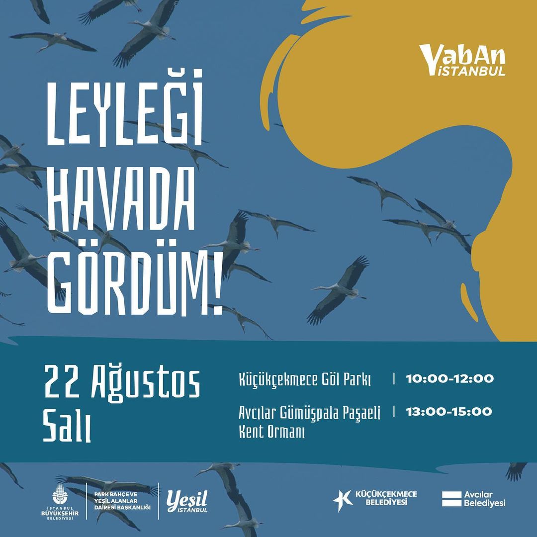 Küçükçekmece Belediyesi - Leyleği Havada Gördüm !