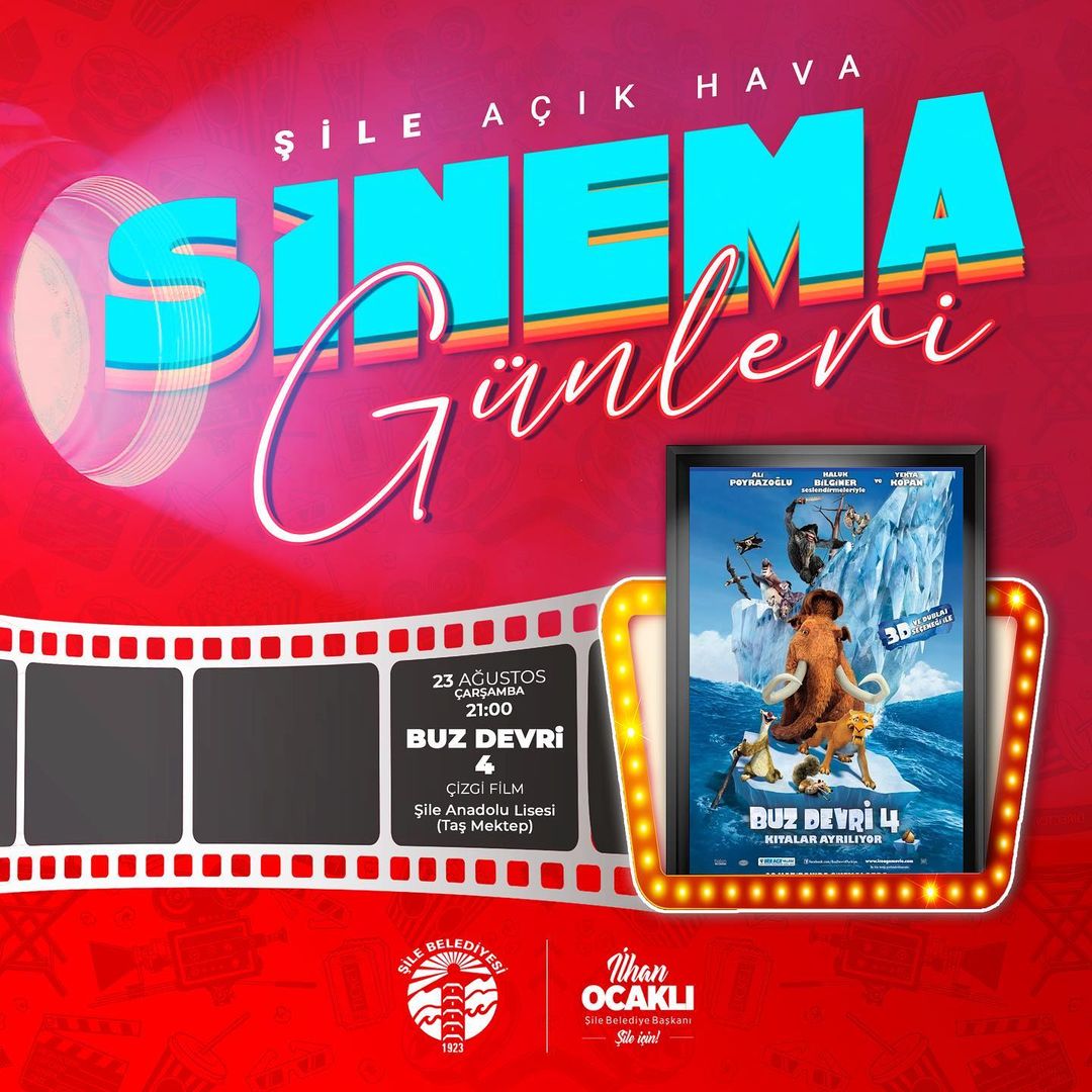 Şile - Açık Hava Sinema Günleri / BUZ DEVRİ 4
