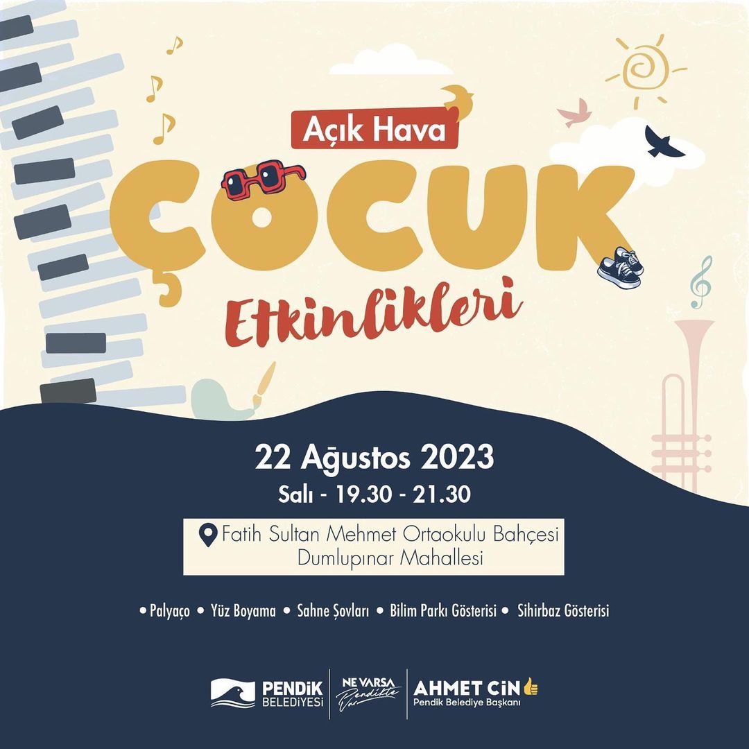 Pendik - Açık Hava Çocuk Etkinlikleri