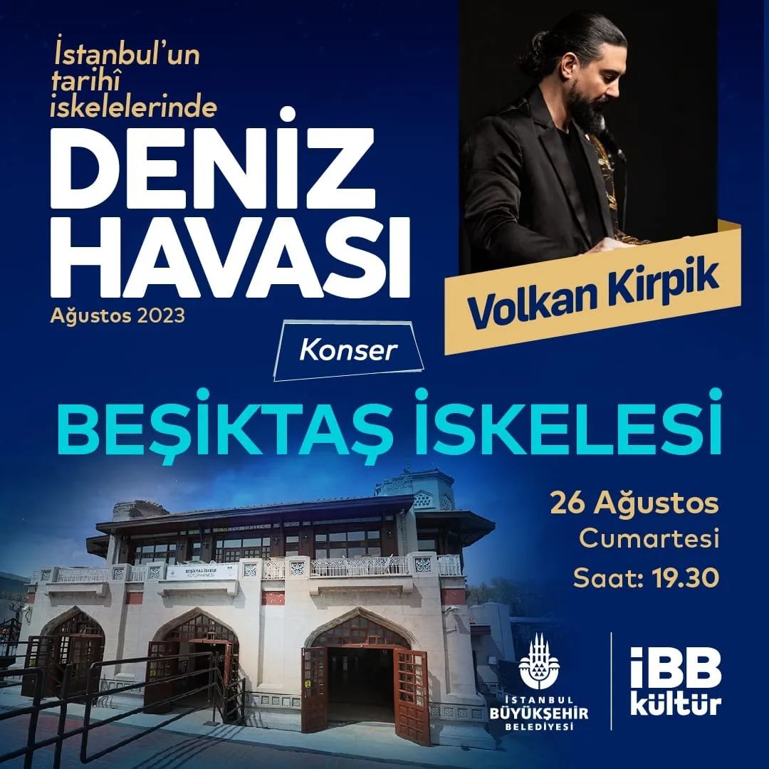 İBB Kültür - Deniz Havası, Volkan Kirpik