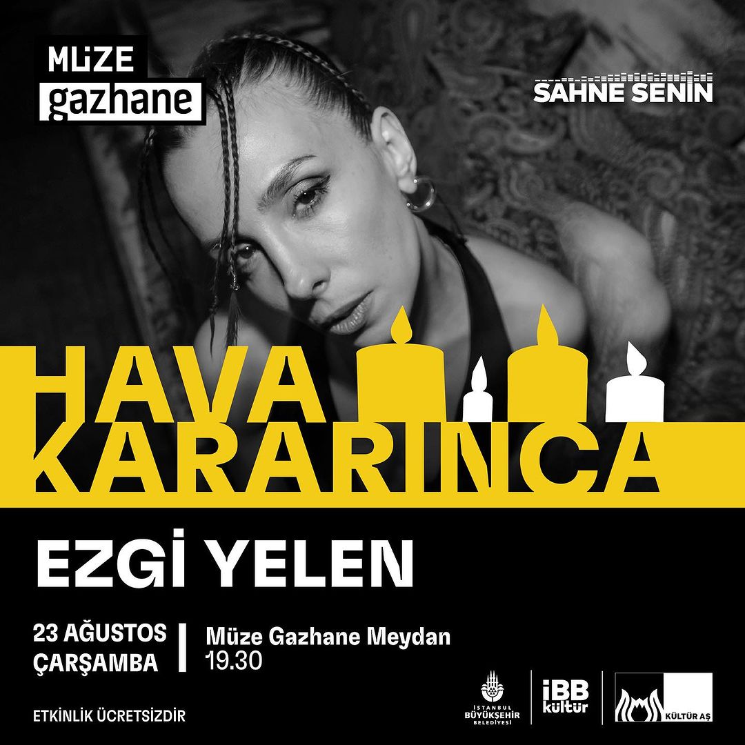 İBB Kültür - Müze Gazhane - Ezgi Yelen Konseri